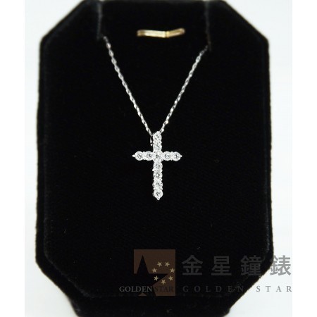 十字架造型鑽石項鍊111