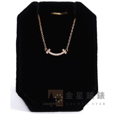 Tiffany & Co【蒂芬妮】微笑造型鑽石項鍊111