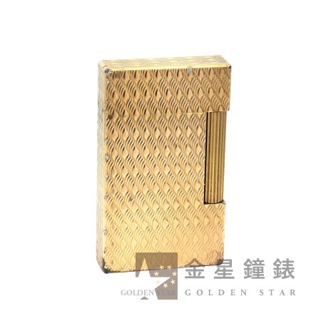 S.T.Dupont Ligne 2 金色孔雀花打火機
