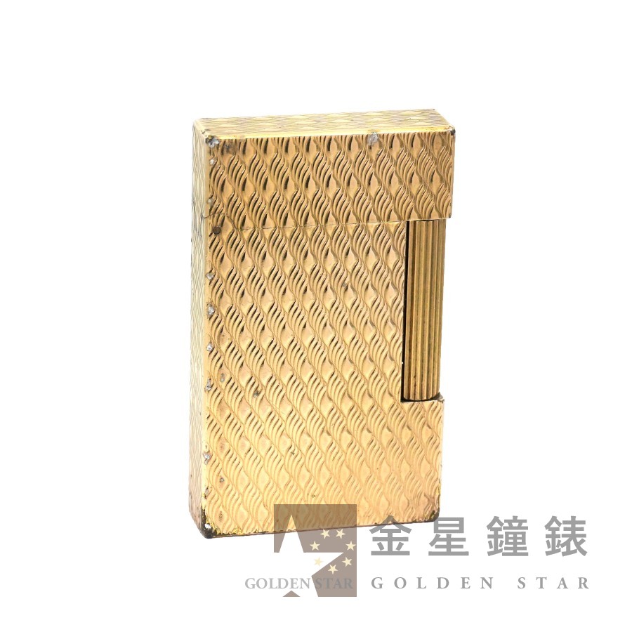 S.T.Dupont Ligne 2 金色孔雀花打火機
