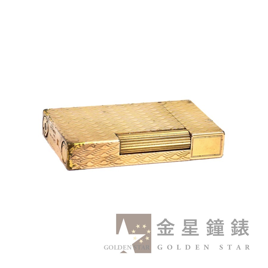S.T.Dupont Ligne 2 金色孔雀花打火機